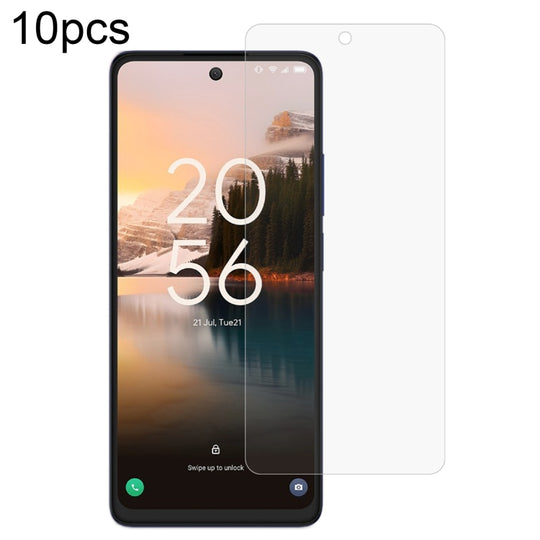 For TCL 40 NXTpaper 4G 10pcs 0.26mm 9H 2.5D Tempered Glass Film