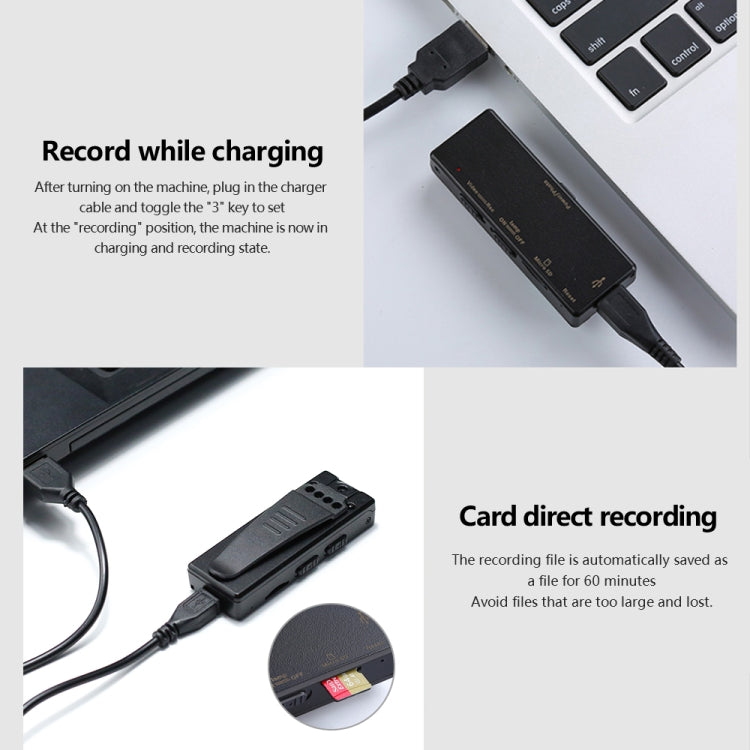 Z8 HD 1080P Surveillance Camera Recorder Pen with Clip(Black) by buy2fix