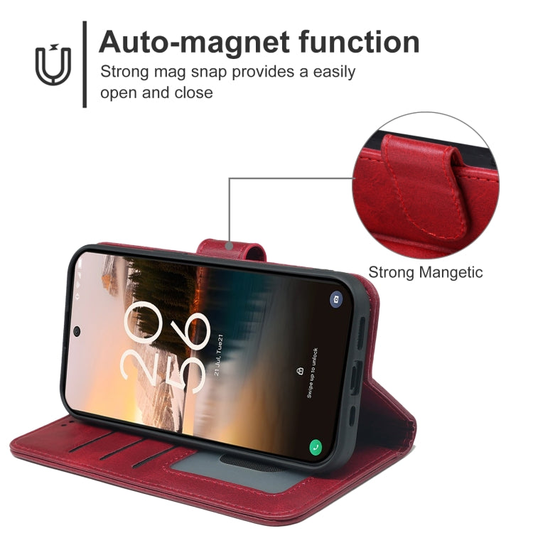For TCL 40 NXTpaper 4G Leather Phone Case(Red) - TCL by buy2fix | Online Shopping UK | buy2fix