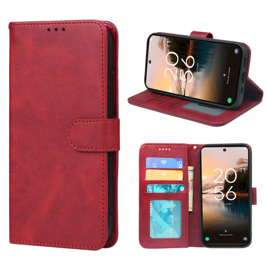 For TCL 40 NXTpaper 4G Leather Phone Case(Red) - TCL by buy2fix | Online Shopping UK | buy2fix