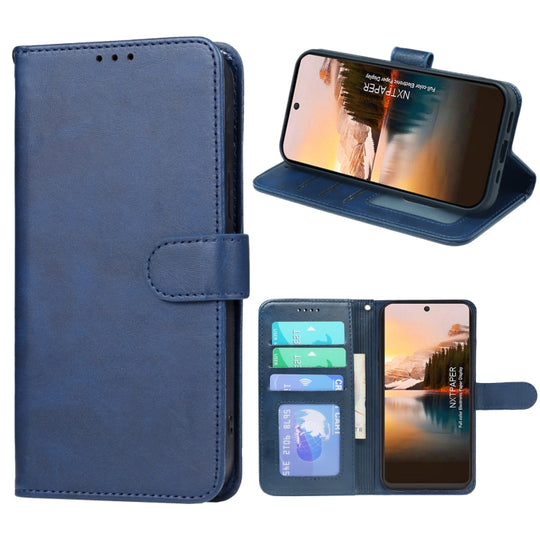 For TCL 50 5G Leather Phone Case(Blue)