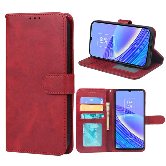 For TCL 50 SE Leather Phone Case(Red) - TCL by buy2fix | Online Shopping UK | buy2fix