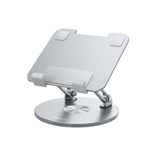 Yesido C293 360 Degree Rotating Foldable Tablet Desk Stand(Silver) - Desktop Holder by Yesido | Online Shopping UK | buy2fix