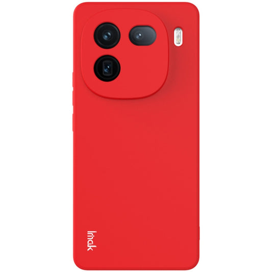 For vivo iQOO 12 5G imak UC-4 Series Straight Edge TPU Phone Case(Red) - vivo Cases by imak | Online Shopping UK | buy2fix