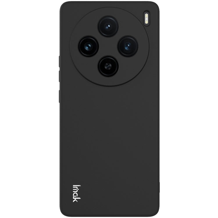 For vivo X100 5G imak UC-4 Series Straight Edge TPU Phone Case(Black) - vivo Cases by imak | Online Shopping UK | buy2fix