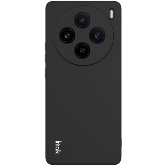 For vivo X100 5G imak UC-4 Series Straight Edge TPU Phone Case(Black) - vivo Cases by imak | Online Shopping UK | buy2fix