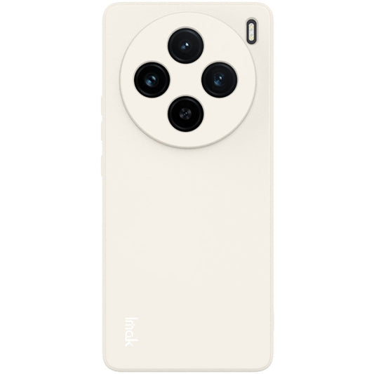 For vivo X100 5G imak UC-4 Series Straight Edge TPU Phone Case(White) - vivo Cases by imak | Online Shopping UK | buy2fix