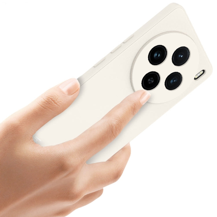 For vivo X100 5G imak UC-4 Series Straight Edge TPU Phone Case(White) by imak