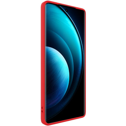 For vivo X100 5G imak UC-4 Series Straight Edge TPU Phone Case(Red) - vivo Cases by imak | Online Shopping UK | buy2fix