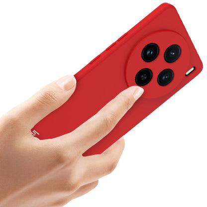 For vivo X100 5G imak UC-4 Series Straight Edge TPU Phone Case(Red) - vivo Cases by imak | Online Shopping UK | buy2fix
