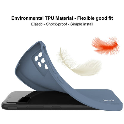 For vivo X100 5G imak UC-4 Series Straight Edge TPU Phone Case(White) by imak