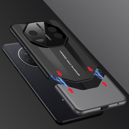 For Huawei Mate 50 GKK Imitation Ultimate Design All-inclusive Shockproof Phone Case(Balck) - Huawei Cases by GKK | Online Shopping UK | buy2fix