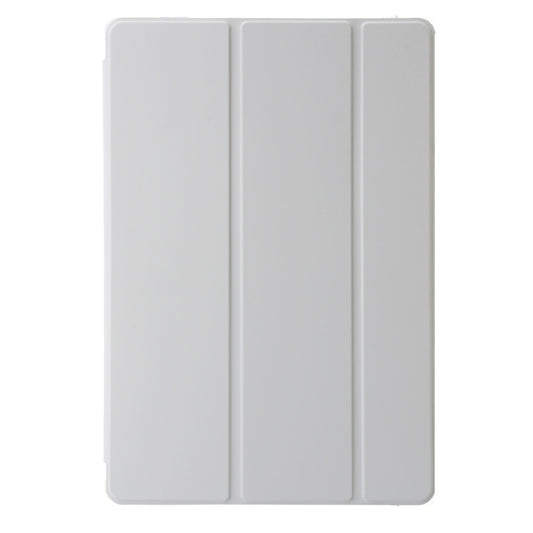 For Huawei Matepad 11 Pro 2024 Clear Acrylic 3-Fold Leather Tablet Case(Grey) - Huawei by buy2fix | Online Shopping UK | buy2fix