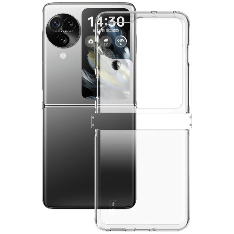 For OPPO Find N3 Flip 5G imak UX-6 series All-inclusive Shockproof Airbag TPU Invisible Phone Case(Transparent) by imak