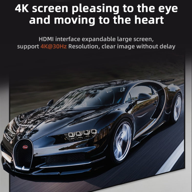 SW5H 5 in 1 Type-C to PD + USB3.0 + 2 x USB2.0 + HDMI HUB Docking Station(Grey) by buy2fix