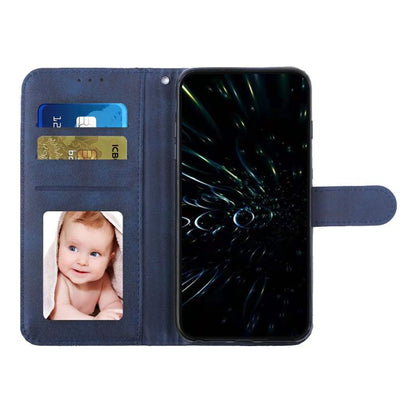 For Google Pixel 10 Pro XL Stitching Calf Texture Buckle Leather Phone Case(Blue) - Google Cases by buy2fix | Online Shopping UK | buy2fix
