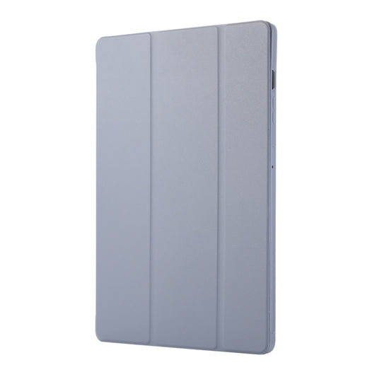 For Samsung Galaxy Tab S9+ / S10+ 3-Fold Pure Color TPU Leather Tablet Case with Pen Slot(Lavender) - Galaxy Tab S9+ Cases by buy2fix | Online Shopping UK | buy2fix
