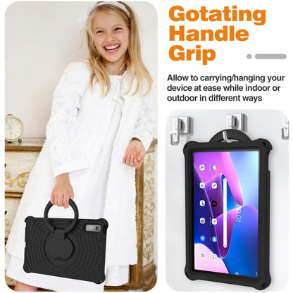 For Lenovo Tab P11 Gen2/P11 Pro/Pad Pro Spider King Silicone Protective Tablet Case(Black) - Lenovo by buy2fix | Online Shopping UK | buy2fix
