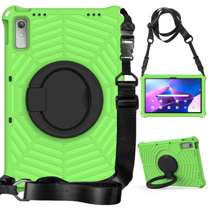 For Lenovo Tab P11 Gen2/P11 Pro/Pad Pro Spider King Silicone Protective Tablet Case(Green) - Lenovo by buy2fix | Online Shopping UK | buy2fix