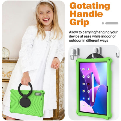 For Lenovo Tab P11 Gen2/P11 Pro/Pad Pro Spider King Silicone Protective Tablet Case(Green) - Lenovo by buy2fix | Online Shopping UK | buy2fix
