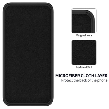 For Infinix GT 10 Pro Solid Color Liquid Silicone Dropproof Full Coverage Phone Case(Black) - Infinix Cases by buy2fix | Online Shopping UK | buy2fix