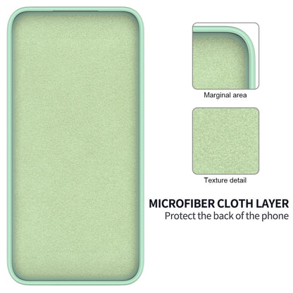For Infinix GT 10 Pro Solid Color Liquid Silicone Dropproof Full Coverage Phone Case(Green) - Infinix Cases by buy2fix | Online Shopping UK | buy2fix
