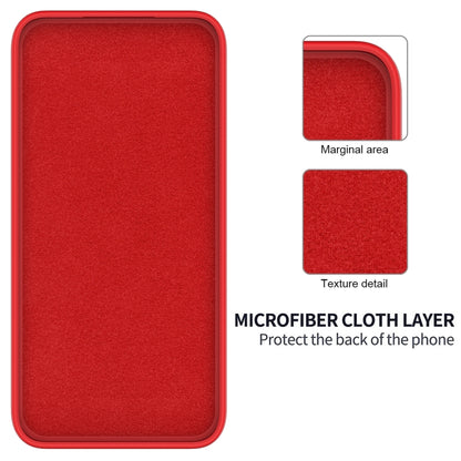 For Infinix Note 40 4G Solid Color Liquid Silicone Dropproof Full Coverage Phone Case(Red) - Infinix Cases by buy2fix | Online Shopping UK | buy2fix