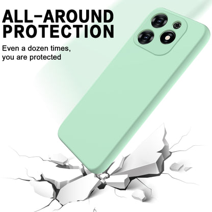 For Tecno Spark 20C/Go 2024 Solid Color Liquid Silicone Dropproof Full Coverage Protective Case(Green) by buy2fix