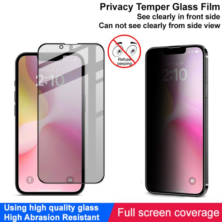 For iPhone 16e imak HD Full Screen Anti-spy Tempered Glass Protective Film - iPhone 16e Cases by imak | Online Shopping UK | buy2fix