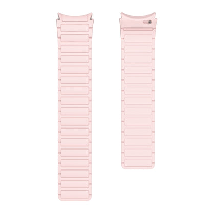 For Samsung Galaxy Watch 6 / 5 / 4 Magnetic Loop Silicone Watch Band(Pink) - Watch Bands by buy2fix | Online Shopping UK | buy2fix