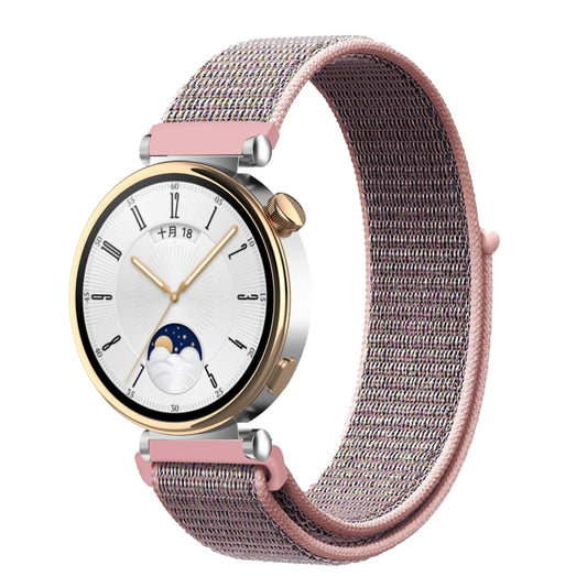 18mm Universal Nylon Loop Watch Band(Pink Sand) - 18mm Bands by buy2fix | Online Shopping UK | buy2fix