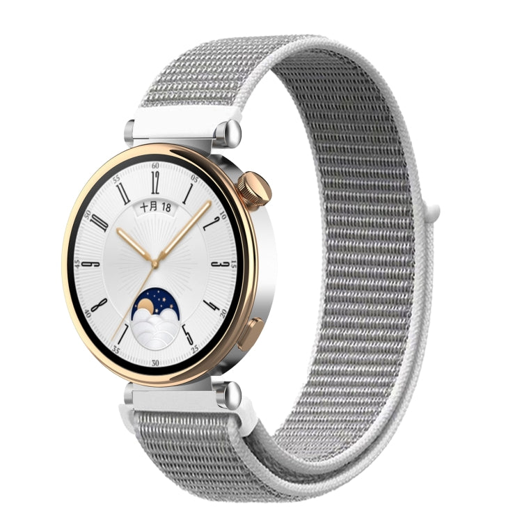 18mm Universal Nylon Loop Watch Band(Seashell) - 18mm Bands by buy2fix | Online Shopping UK | buy2fix