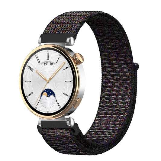 18mm Universal Nylon Loop Watch Band(Black) - 18mm Bands by buy2fix | Online Shopping UK | buy2fix