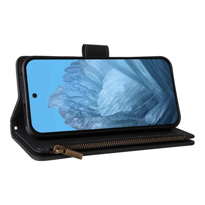For Google Pixel 10 / 10 Pro Multifunctional Multi-Card Wallet Phone Leather Case(Black) - Google Cases by buy2fix | Online Shopping UK | buy2fix