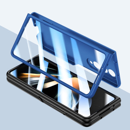 For Samsung Galaxy Z Fold4 5G Integrated Skin Feel PC Phone Case with Pen / Pen Box(White) by buy2fix