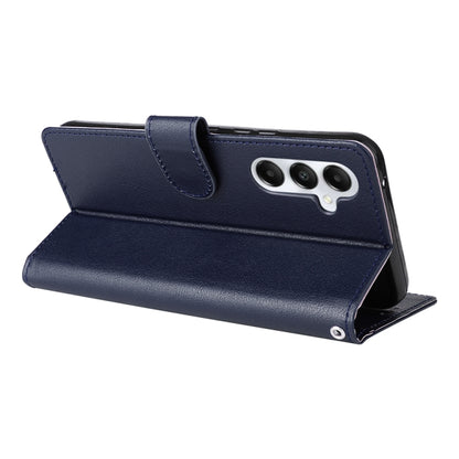 For Samsung Galaxy A05s 3-Card Slots Multifunctional Leather Phone Case(Blue) by buy2fix