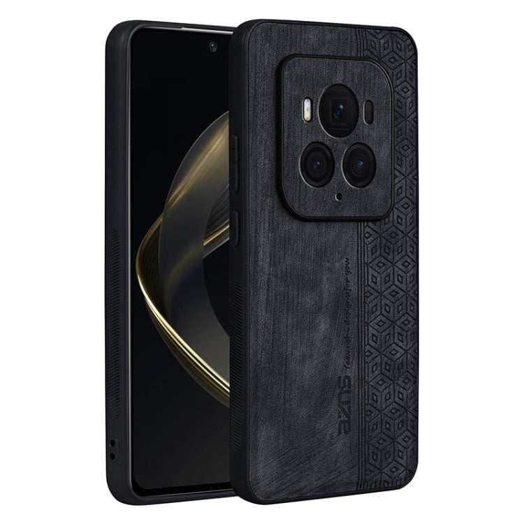 For Honor Magic6 Ultimate AZNS 3D Embossed Skin Feel Phone Case(Black) - Honor Cases by AZNS | Online Shopping UK | buy2fix