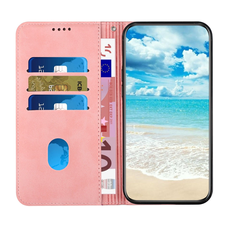 For Tecno Spark Go 2024 / POP 8 Diamond Splicing Skin Feel Magnetic Leather Phone Case(Rose Gold) by buy2fix