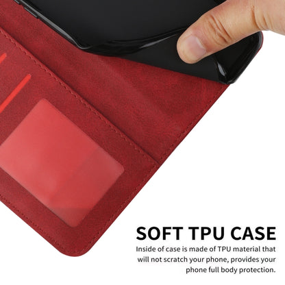 For Tecno Spark Go 2024 / POP 8 Stitching Calf Texture Buckle Leather Phone Case(Red) by buy2fix