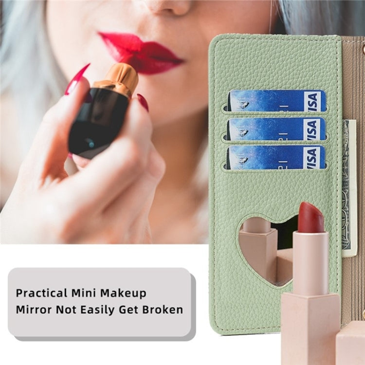 For iPhone 14 Pro Max Crossbody Litchi Texture Leather Phone Case(Green) - iPhone 14 Pro Max Cases by buy2fix | Online Shopping UK | buy2fix