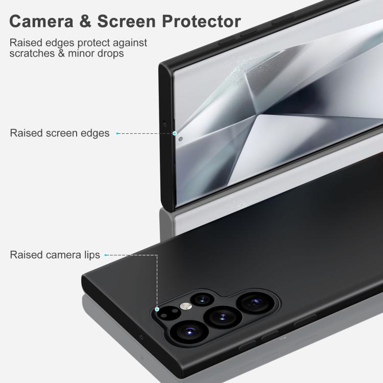 For Samsung Galaxy S25 Ultra 5G MagSafe Magnetic Liquid Silicone Phone Case(Black) by buy2fix