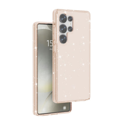 For Samsung Galaxy S25 Ultra 5G Shockproof Terminator Glitter Powder Phone Case(Gold) by buy2fix