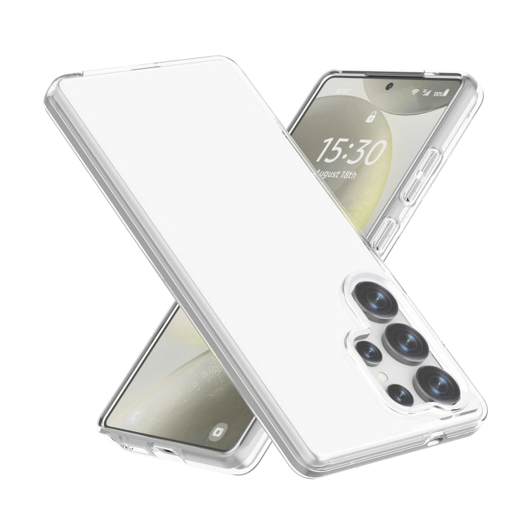 For Samsung Galaxy S25 Ultra 5G Shockproof Terminator Glitter Powder Phone Case(Transparent) by buy2fix