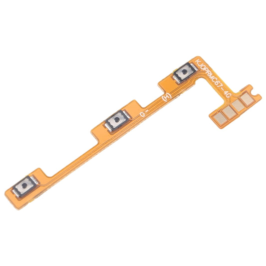 For Realme C67 5G OEM Power Button & Volume Button Flex Cable - Flex Cable by buy2fix | Online Shopping UK | buy2fix