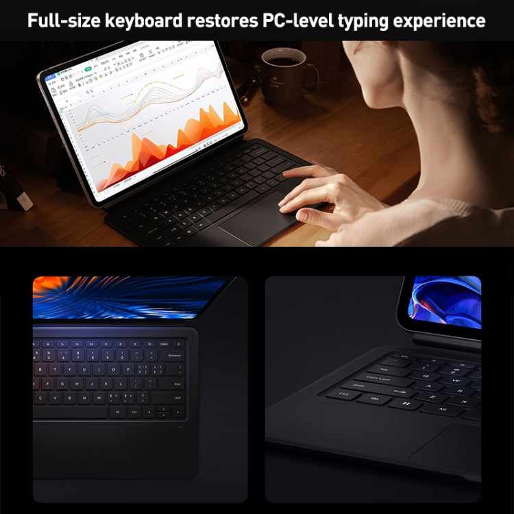 Original For Xiaomi Pad 6 Max 14 Intelligent Touch Pad Keyboard(Black) - Xiaomi Keyboard by Xiaomi | Online Shopping UK | buy2fix
