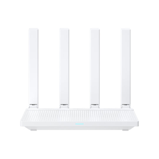 Original Xiaomi AX3000T 2.4GHz/5GHz Dual-band 1.3GHz CPU Router Supports NFC Connection, US Plug(White)