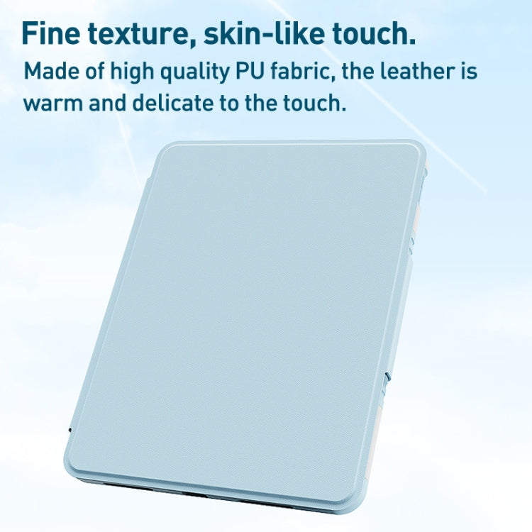 For iPad Air 10.9 2022 / 2020 X-Shaped Rotation Smart Leather Tablet Case(Black) - iPad Air (2022) / (2020) 10.9 Cases by buy2fix | Online Shopping UK | buy2fix