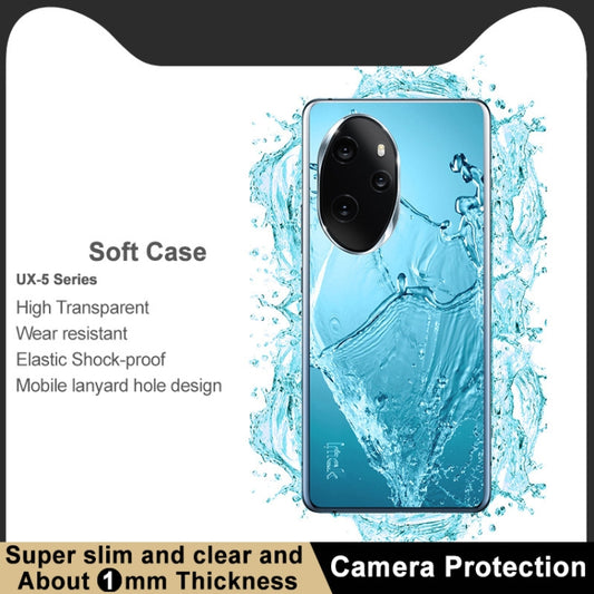 For Honor 100 Pro 5G IMAK UX-5 Series Transparent TPU Phone Case(Transparent) - Honor Cases by imak | Online Shopping UK | buy2fix