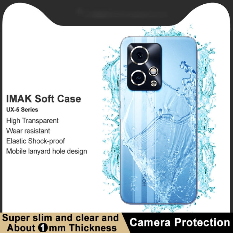 For Honor 90 GT 5G IMAK UX-5 Series Transparent TPU Phone Case(Transparent) - Honor Cases by imak | Online Shopping UK | buy2fix