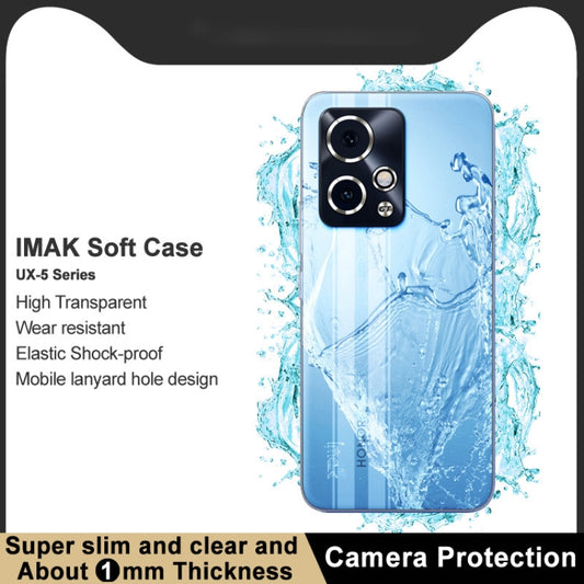 For Honor 90 GT 5G IMAK UX-5 Series Transparent TPU Phone Case(Transparent) - Honor Cases by imak | Online Shopping UK | buy2fix